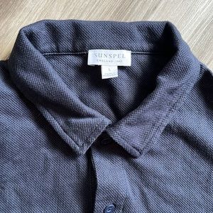 SUNSPEL RIVIERA POLO - NAVY. Size large
